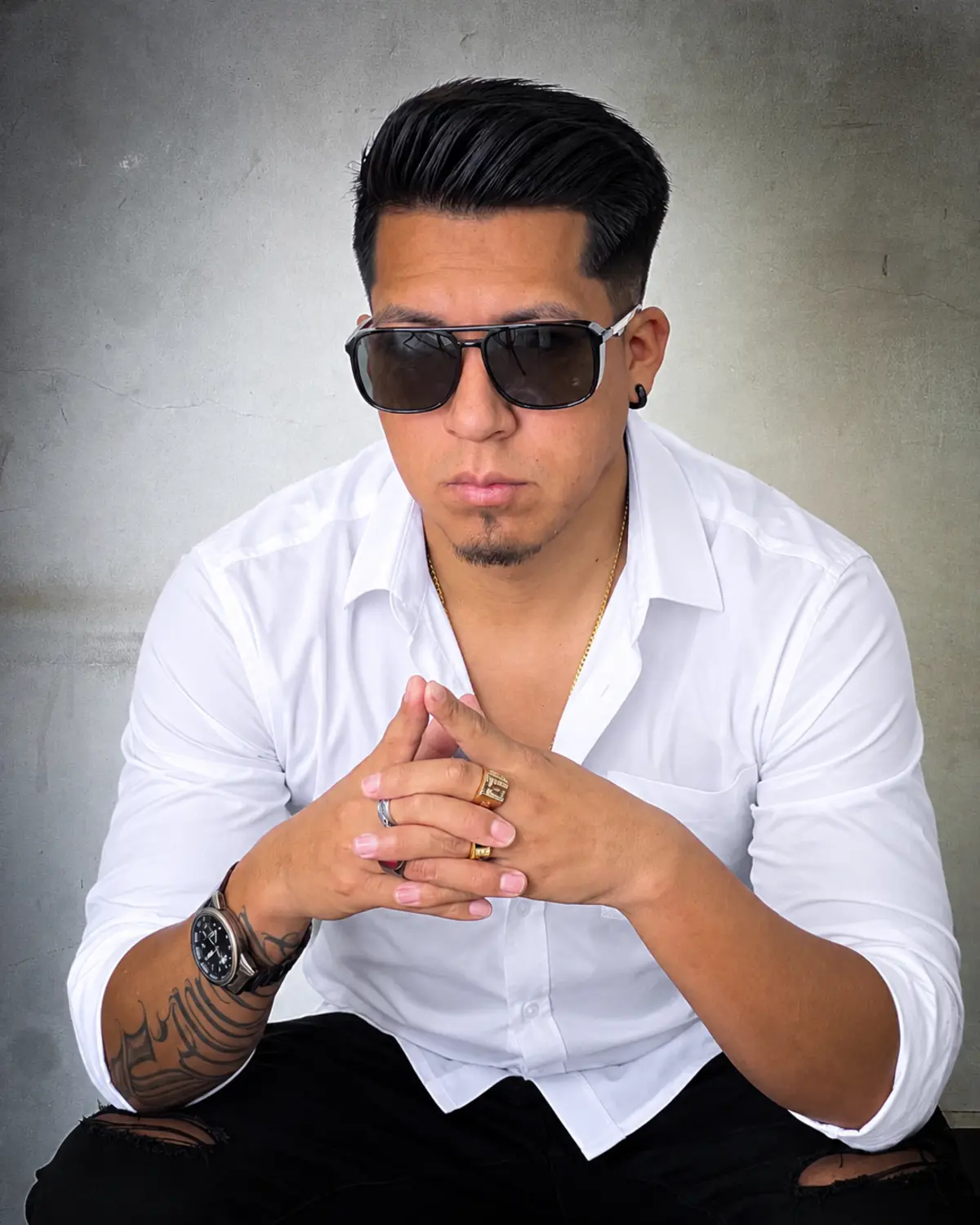 Ariel Sanchez, barbero en Elegance Dominio